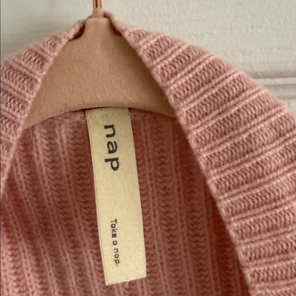 Nap Loungewear Pink Plush Cashmere Ribbed Cardigan Sz XXL - Picture 4 of 8